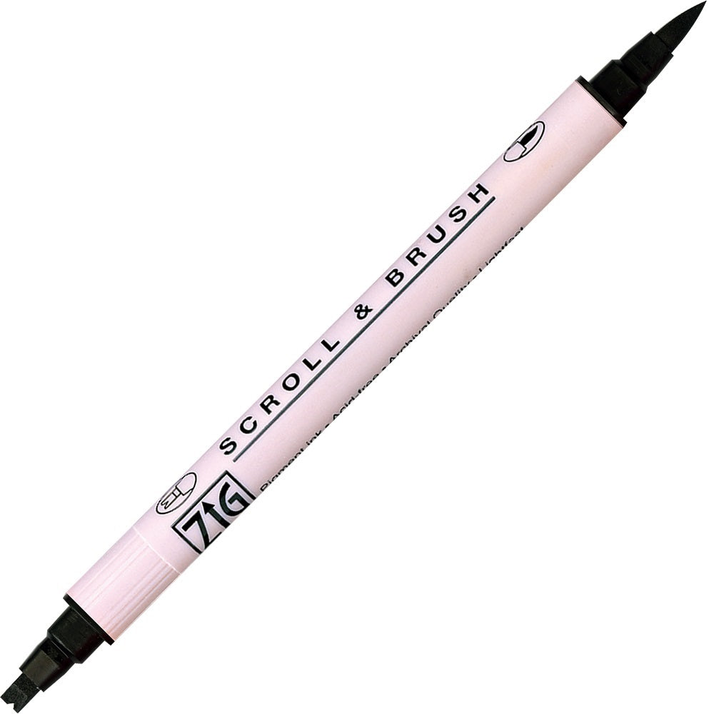 ZIG MEMORY SYSTEM SCROLL & BRUSH TOTAL 4 COLORS