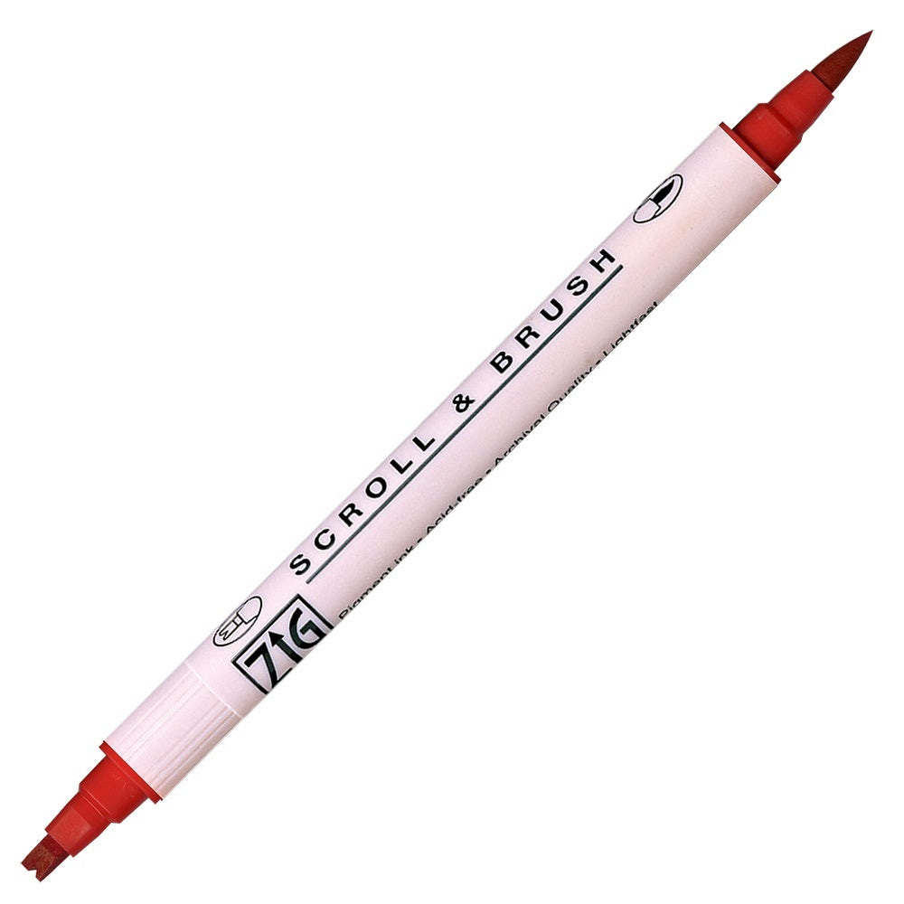 ZIG MEMORY SYSTEM SCROLL & BRUSH TOTAL 4 COLORS