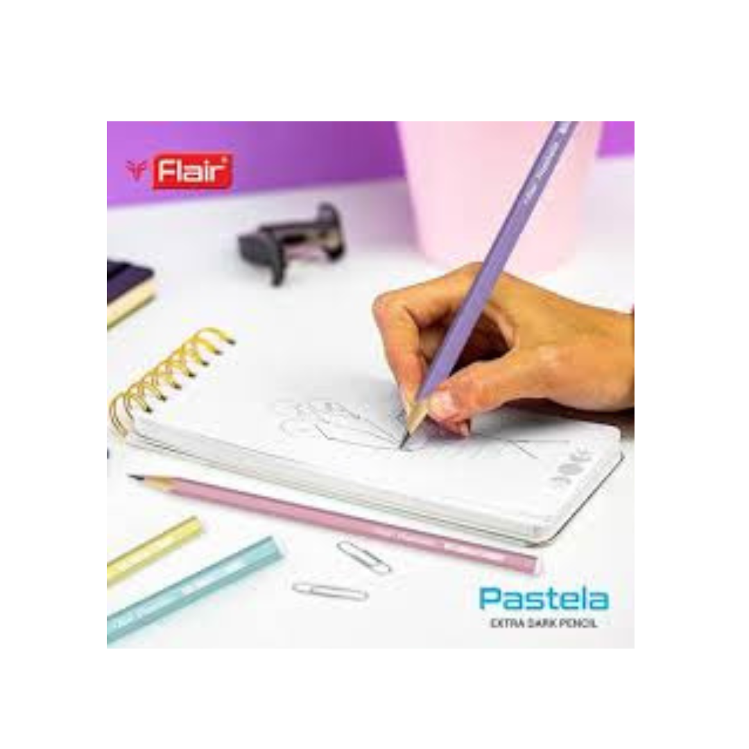 Flair Pastela 2B Extra Dark Pencil Box (Pack Of 5)