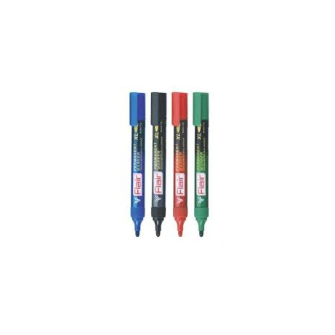 Flair Permanent Marker (Pack Of 10)
