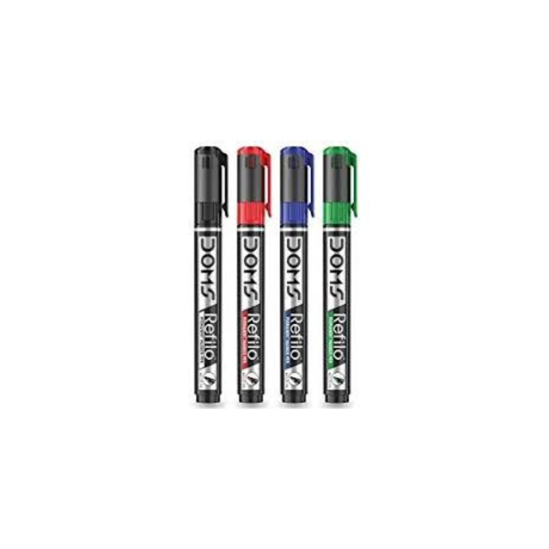 Doms Permanent Marker (Pack Of 10)