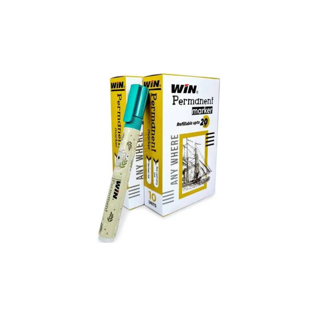 Win Permanent Marker (Pack Of 10)
