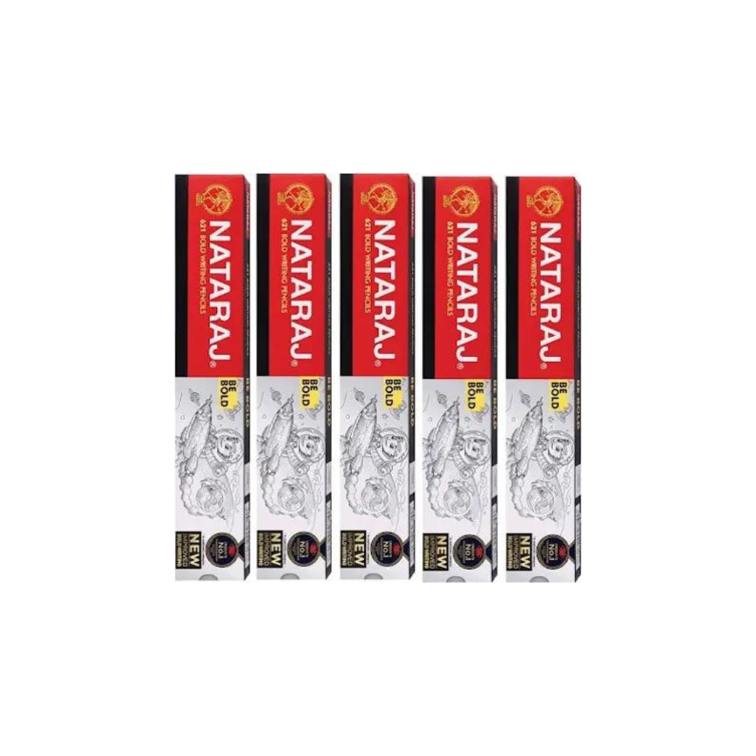 Nataraj 621 HB Pencil (Pack Of 5)