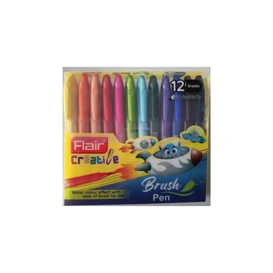 Flair Brush Pen (Pack of 10)