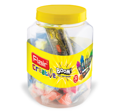 Flair Boom Dust Free Eraser (Pack of 30)