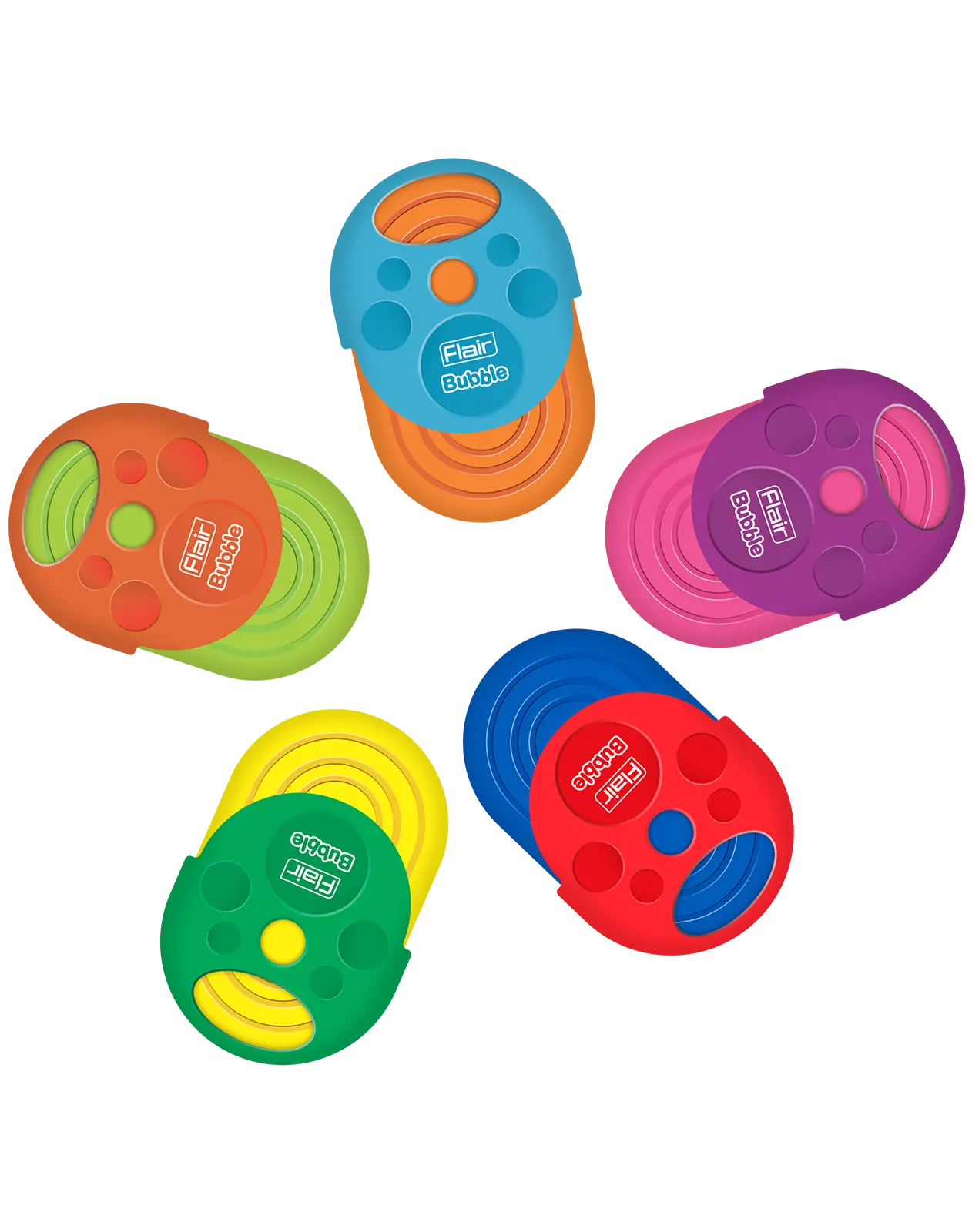 Flair Bubble Dust Free Eraser (Pack of 10)
