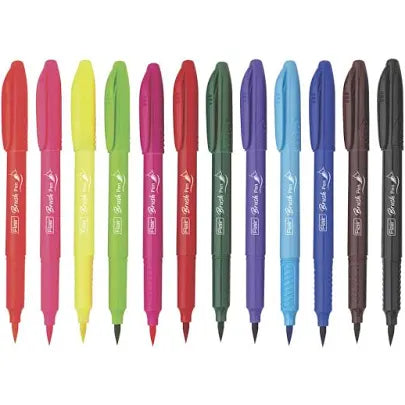 Flair Brush Pen (Pack of 10)