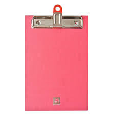 Elephant Dura Clipboard – A4 Size – Green/Orange/Pink/Violet