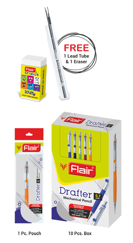 Flair Drafter Mechanical Pencil 0.7 mm (Pack of 10)