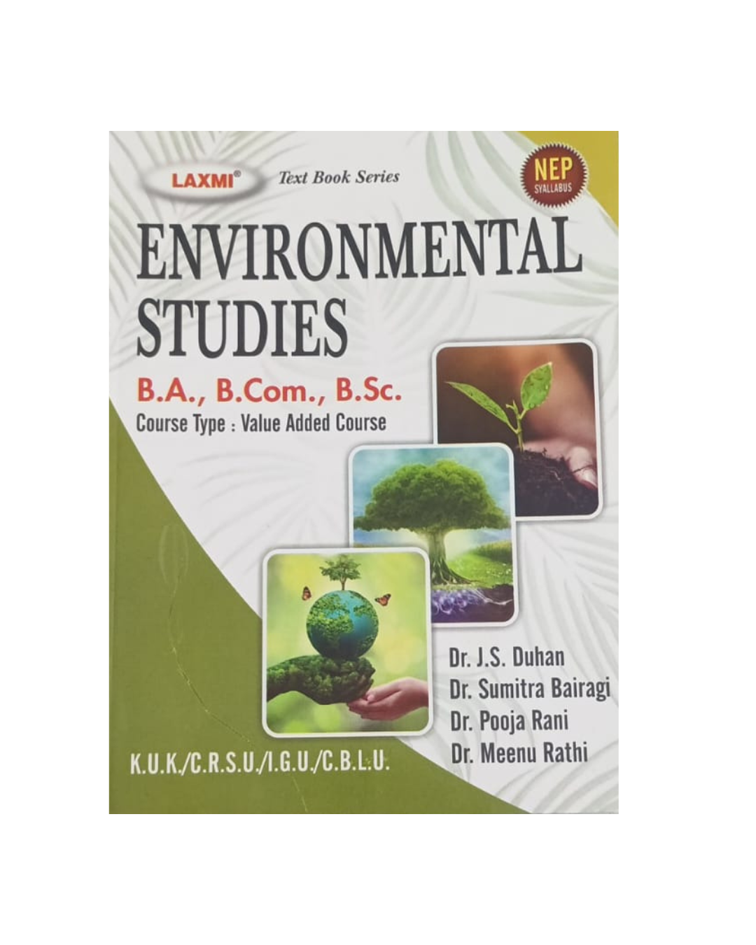 Laxmi B.A. Environmental Studies Based on NEP 2020 Semester-1 & 2