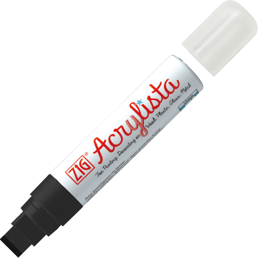 ZIG ACRYLISTA Big & Broad TOTAL 6 COLORS