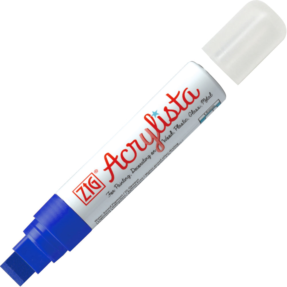 ZIG ACRYLISTA Big & Broad TOTAL 6 COLORS