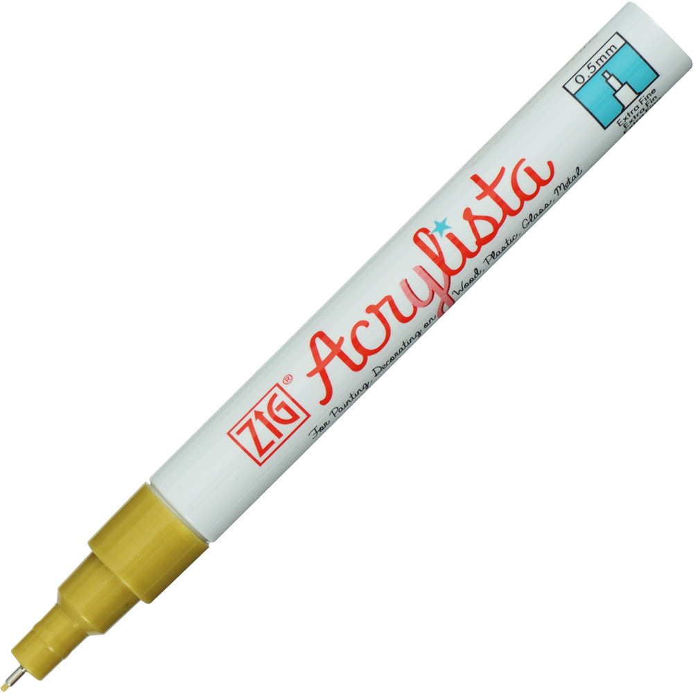 ZIG ACRYLISTA Extra Fine TOTAL 4 COLORS