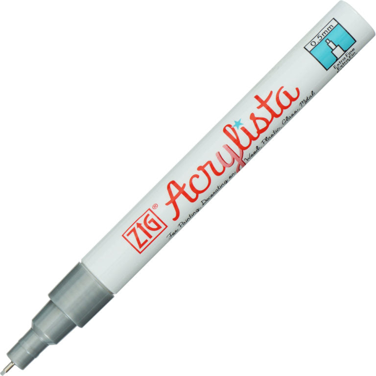 ZIG ACRYLISTA Extra Fine TOTAL 4 COLORS
