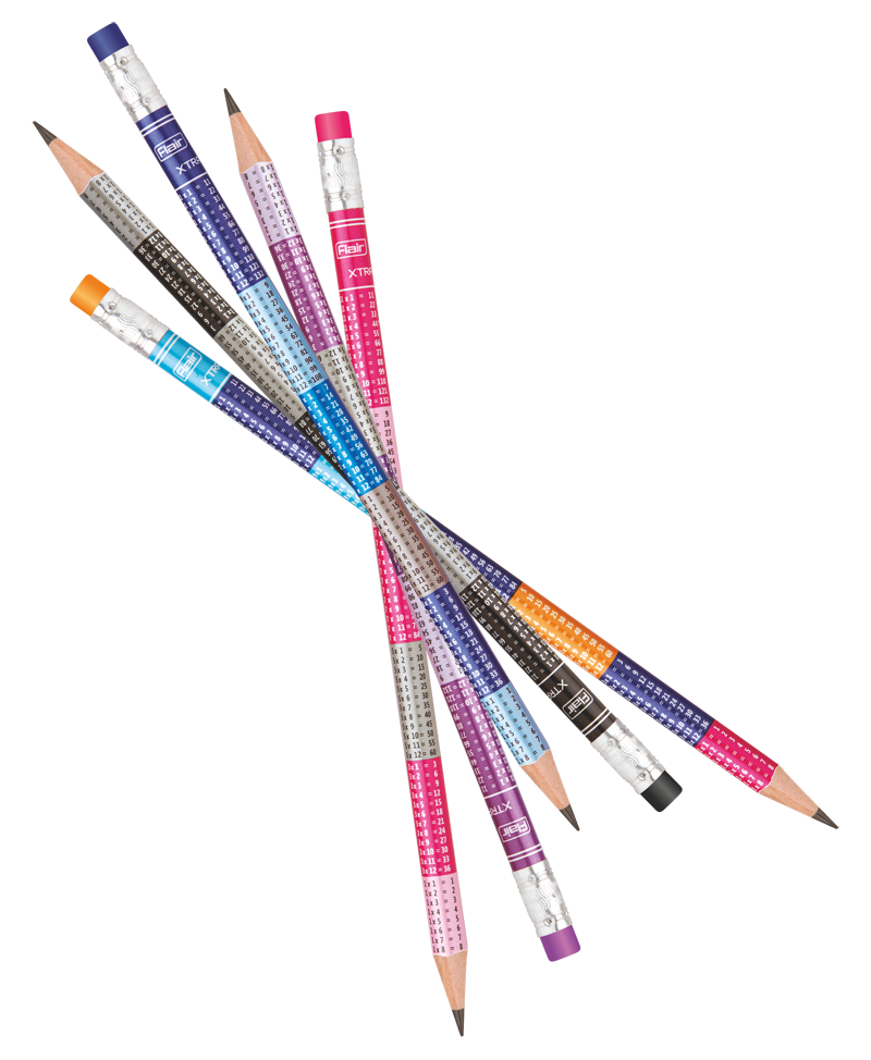 Flair Trix Rubber Tip HB Pencil Jar
