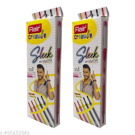 Flair Sleek Highlighter (Set of 20 Highlighter)