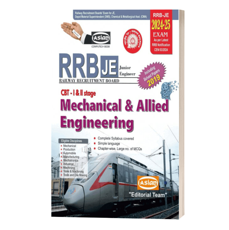 Asian Mechanical & Allied Engineering (For RRB-JE CBT – I & II Stage Examination)
