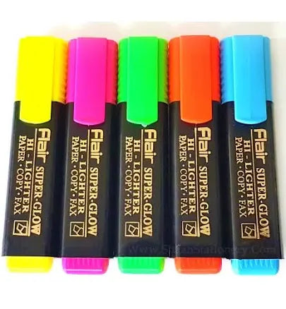 Flair Highlighter (Set of 10 Highlighter)